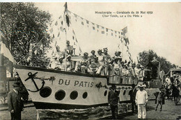 Montargis * La Cavalcade Du 29 Mai 1932 * Le Char Yacht DU PÂTIS * Fête Mi Carême Déguisement - Montargis