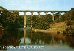 PAYS DE GALLES LLANGOLLEN PONTCYSYLLTE AQUEDUCT FROM THE RIVER DEE - Denbighshire