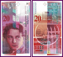 SUISSE - 20 Francs - Billet UNC - Schweiz