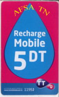 Carte De Recharge (Tunisie- Télècom) - Tunisia