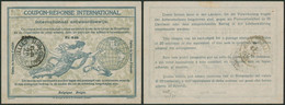 Belgique - Coupon Réponse International 0,28Fr + Oblitération "Bruxelles / Timbres-Poste" (1910). R Sur Coupon - Cupón-respuesta Internacionales