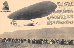 CPA AVIATION LE DIRIGEABLE CLEMENT BAYARD II - Zeppeline