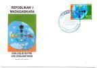 MADAGASCAR MADAGASKAR 2001 FDC First Day Cover Joint Issue Dialogue Among The Civilizations United Nations Civilisations - Gemeinschaftsausgaben