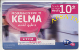 Carte De Recharge (Tunisie- Télècom) - Tunisia