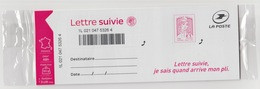 France 2016 - Lettre Suivie Adhésif LS4 LS 4 1217a Marianne Et La Jeunesse Ciappa Kawena Suivi Paquet Liasses Complètes - Nuovi