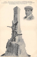 CPA AVIATION MONUMENT ELEVE A HUBERT LATHAM A SANGATTE - ....-1914: Précurseurs