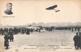 CPA AVIATION COURSE D'AVIATION PARIS MADRID MAI 1911 ISSY LES MOULINEAUX DEPART - ....-1914: Precursors