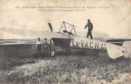 CPA AVIATION VEDRINES DANS L'EST ET SON APPAREIL LA VACHE - ....-1914: Precursori