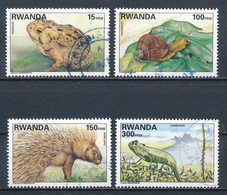 °°° RWANDA - Y&T N°1324/27 - 1997 °°° - Usados