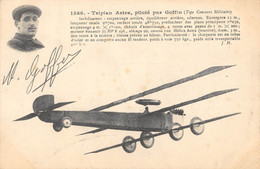 CPA AVIATION TRIPLAN ASTRA PILOTE PAR GOFFIN - ....-1914: Vorläufer