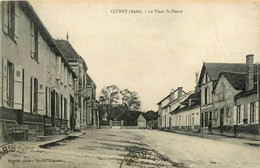 Clérey * La Place St Pierre * Café Du Centre - Autres & Non Classés