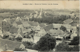 ""18 - Cher - Massay - Route De Vierzon - Vue Du Clocher - Massay