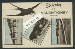 25 - Valentigney - Souvenir De Valentigney - Multivues - Hirondelle - Valentigney