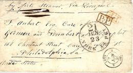 1691- Lettre Sans Marque,taxe 2 Pour Dunkerque - Sans Doute Partie De Ypres ( Française à Cette Date ) - 1621-1713 (Paesi Bassi Spagnoli)