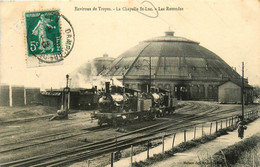 La Chapelle St Luc * Les Rotondes * La Gare * Train Locomotive * Ligne Chemin De Fer - Autres & Non Classés