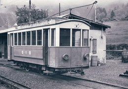 Chemin De Fer Suisse Bex-Villars-Bretaye, Train à Bévieux, Photo 1960, BVA BVB 159.6 - Villars-les-Moines