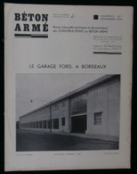 ( Architecture Gironde Automobile  ) LE GARAGE FORD A BORDEAUX 1934 - Kunst