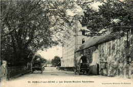 Romilly Sur Seine * Les Grands Moulins Raverdeau * Minoterie Attelage - Romilly-sur-Seine