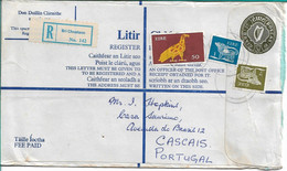 Ireland , Eire , 1980 , Stationery 37 P ,  Registration Label Bri Chualan  Nº 142 - Interi Postali