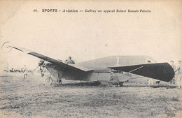 CPA AVIATION SPORTS AVIATION GUFFROY SUR APPAREIL ROBERT ESNAULT PELTERIE - ....-1914: Précurseurs