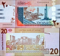 Sudan 20 Pounds 2017 Unc - Sudan