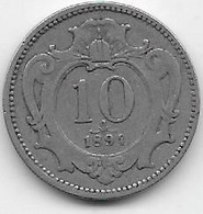 Allemagne - 10 Pfennig 1894 - 10 Pfennig