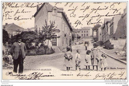 HABERGY ..-- MONT SAINT MARTIN ..-- EN LUXO !!!!  1903 Vers HABERGY ( Melle Philomène AGNES ) . Voir Verso Recto . - Musson