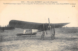 CPA AVIATION MONOPLAN BLERIOT TYPE ECOLE PINGOUIN - ....-1914: Précurseurs