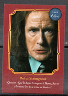 IM583 - Carte Harry Potter Auchan 2021 N°64/90 Rufus Scrimgeour - Harry Potter