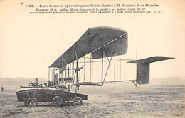 CPA AVIATION ICARE LE NOUVEL HYDROAEROPLANE VOISIN DESTINE A M.DEUTSCH DE LA MEURTHE - ....-1914: Vorläufer