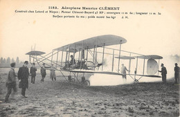 CPA AVIATION AEROPLANE MAURICE CLEMENT - ....-1914: Vorläufer