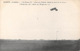 CPA AVIATION SPORTS AVIATION LE OCTAVIE III MONTE PAR PAULHAM - ....-1914: Précurseurs