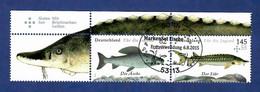 BRD 2015  Mi.Nr. 3169 + 3170 , Süßwasserfische / Die Äsche + Der Stör - Gestempelt / Fine Used / (o) - Gebraucht