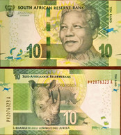 South Africa 10 Rand Unc - Afrique Du Sud