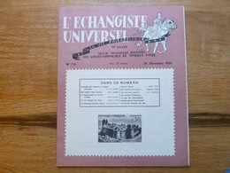 Magazine L'ECHANGISTE UNIVERSEL Et La Vie Philatélique - N°716 - 1959 - 23 Pages - Voir Sommaire Sur Couverture - French (from 1941)