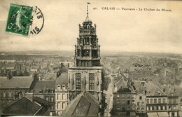 CPA - CALAIS - PANORAMA - CLOCHER DU MUSEE - Calais