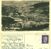 Bad Flinsberg = Świeradów-Zdrój 1942 " Talblick Von Heufuderbaude " Frank.Bedarf > Berlin Isergebirge - Schlesien