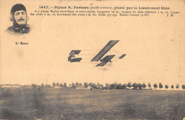 CPA AVIATION BIPLAN H.FARMAN PILOTE PAR LE LIEUTENANT SIDO - ....-1914: Précurseurs