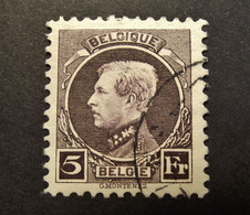 Belgie Belgique - 1922 -  Montenez - OPB/COB  N° 218 -  5 F  Obl. - 1921-1925 Kleine Montenez