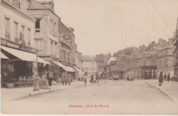 (80) DOULLENS . Rue Du Bourg (Journal "Le Progès") - Doullens