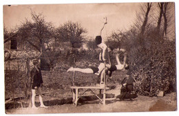 9334 - C. Photo Sans Titre ( à Dater & Situer ) - Démonsration De Gymnastique Acrobatique - - Gymnastics