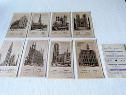 8 Vloeipapieren (buvards)  Reeks "Historische Monumenten" - Collections, Lots & Séries