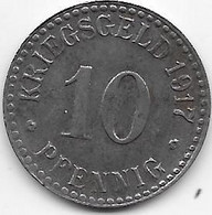 Allemagne - Cassel - 10 Pfennig 1917 - 10 Pfennig