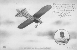 CPA AVIATION AUBRUN SUR MONOPLAN BLERIOT - ....-1914: Précurseurs