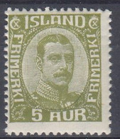 O Iceland 1922. Michel 99. MNH(**) - Ongebruikt