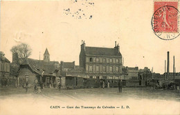 Caen * La Gare Des Tramways Du Calvados * Tram * Ligne Chemin De Fer - Caen