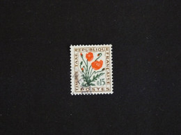 FRANCE YT TIMBRE TAXE 97 OBLITERE - FLEURS DES CHAMPS COQUELICOT - 1960-.... Oblitérés