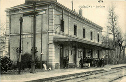 Guérigny * Vue Sur La Gare Du Village * Ligne Chemin De Fer - Guerigny