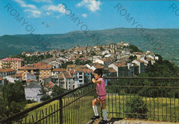 CARTOLINA  AGNONE M.800,ISERNIA,MOLISE,PANORAMA,BELLA ITALIA,STORIA,MEMORIA,CULTURA,RELIGIONE,MPERO,VIAGGIATA 1977 - Isernia