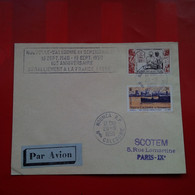 LETTRE NOUVELLE CALEDONIE ET DEPENDANCE DU RALLIEMENT A LA FRANCE LIBRE NOUMEA - Storia Postale